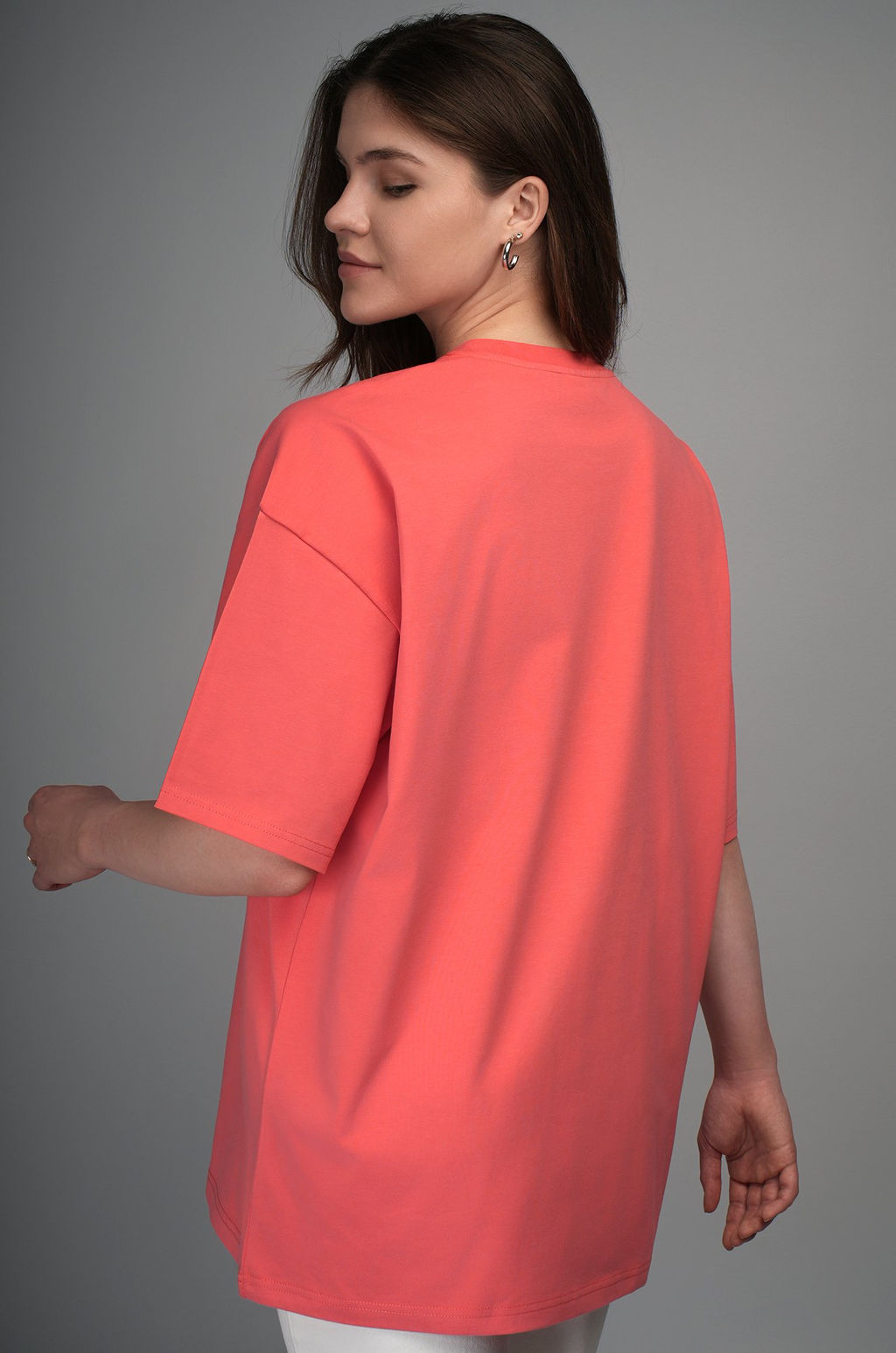 Женская футболка оверсайз Happyfox