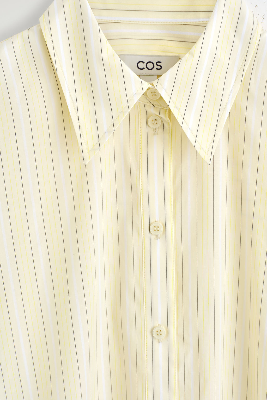CAMISA DE ALGOD?N DE RAYAS CON PLIEGUE - H&m фото 2