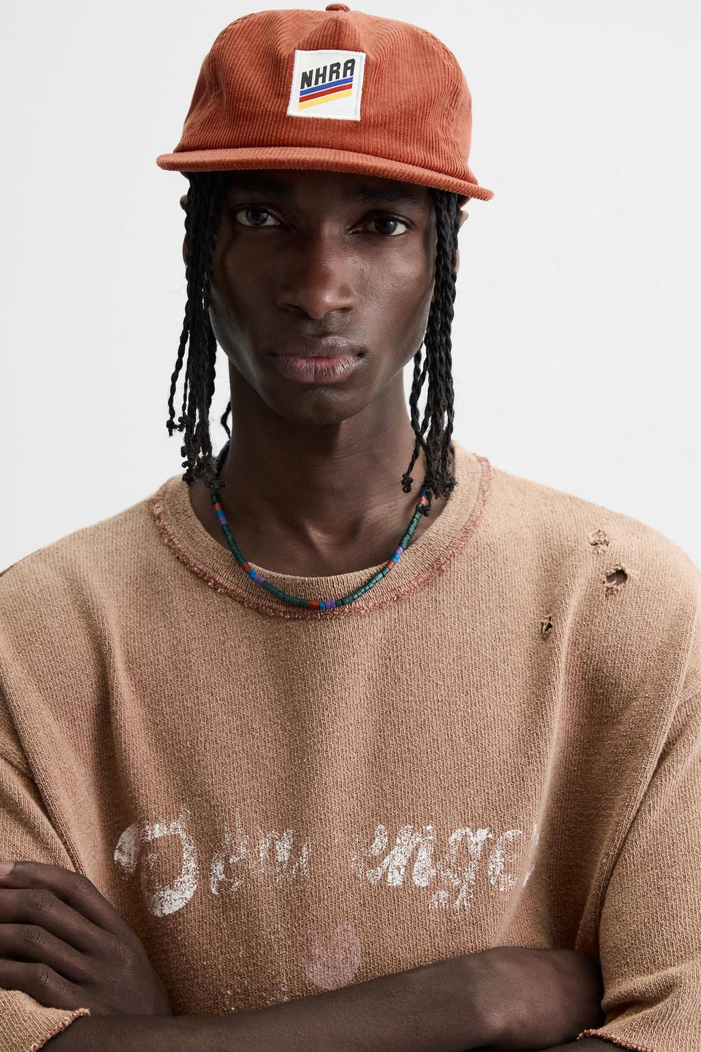 CORDUROY DRAG RACING CAP - Zara фото 4
