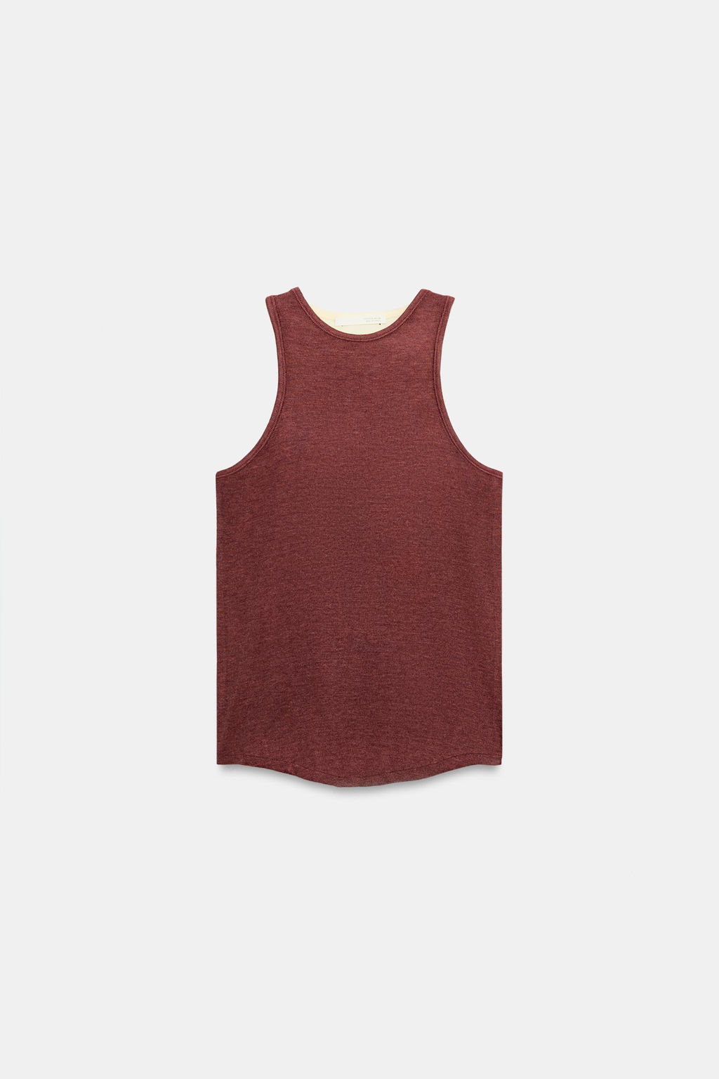 CAMISETA MANGA SISA / blanco-naranja - Zara фото 5