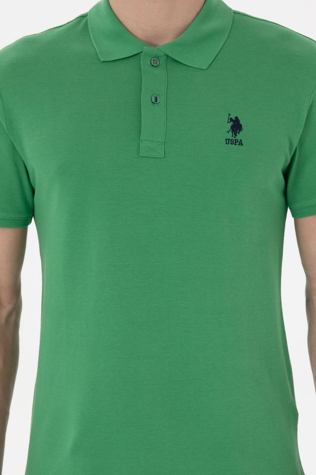 Erkek Slim Fit Polo Yaka A__k Mavi Basic Ti__rt Sepette S_rpriz _ndirim - U.s. polo assn фото 6