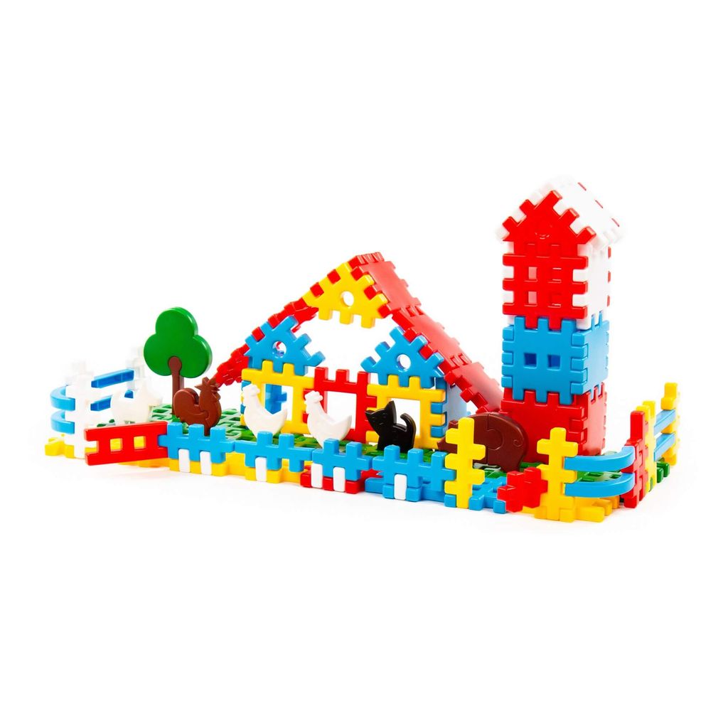 Конструктор Фермер (235 элементов) (в мешке) - Полесье фото 2