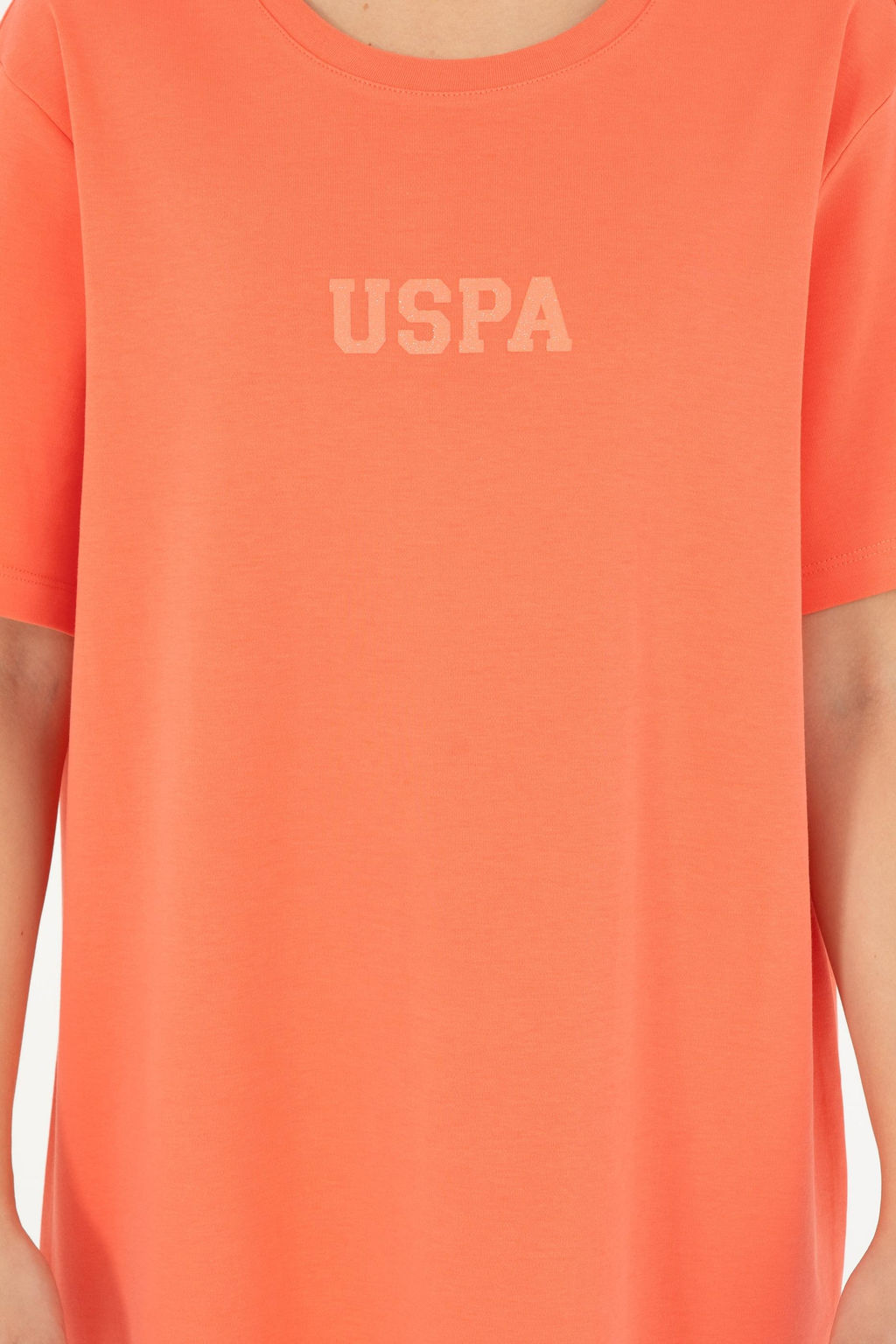 Женское трикотажное платье с цветком граната - U.s. polo assn фото 5