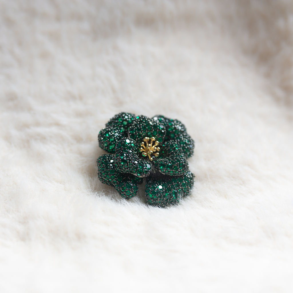 Новинка! Брошь Sambuco Verde