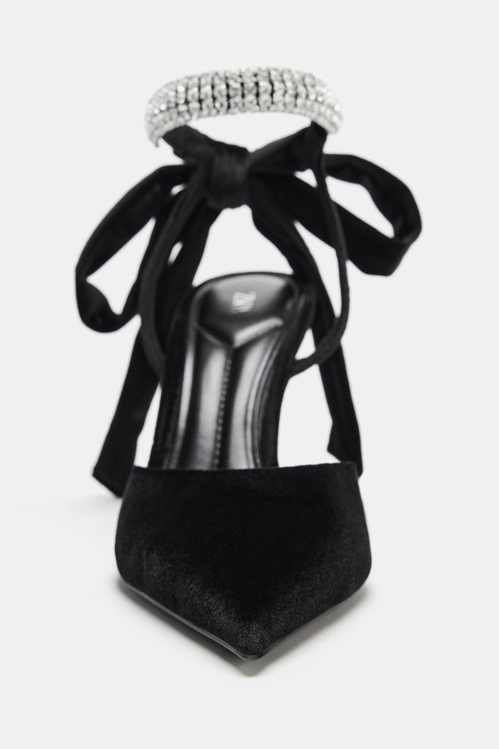 RHINESTONE SLINGBACK SHOES - Zara фото 3