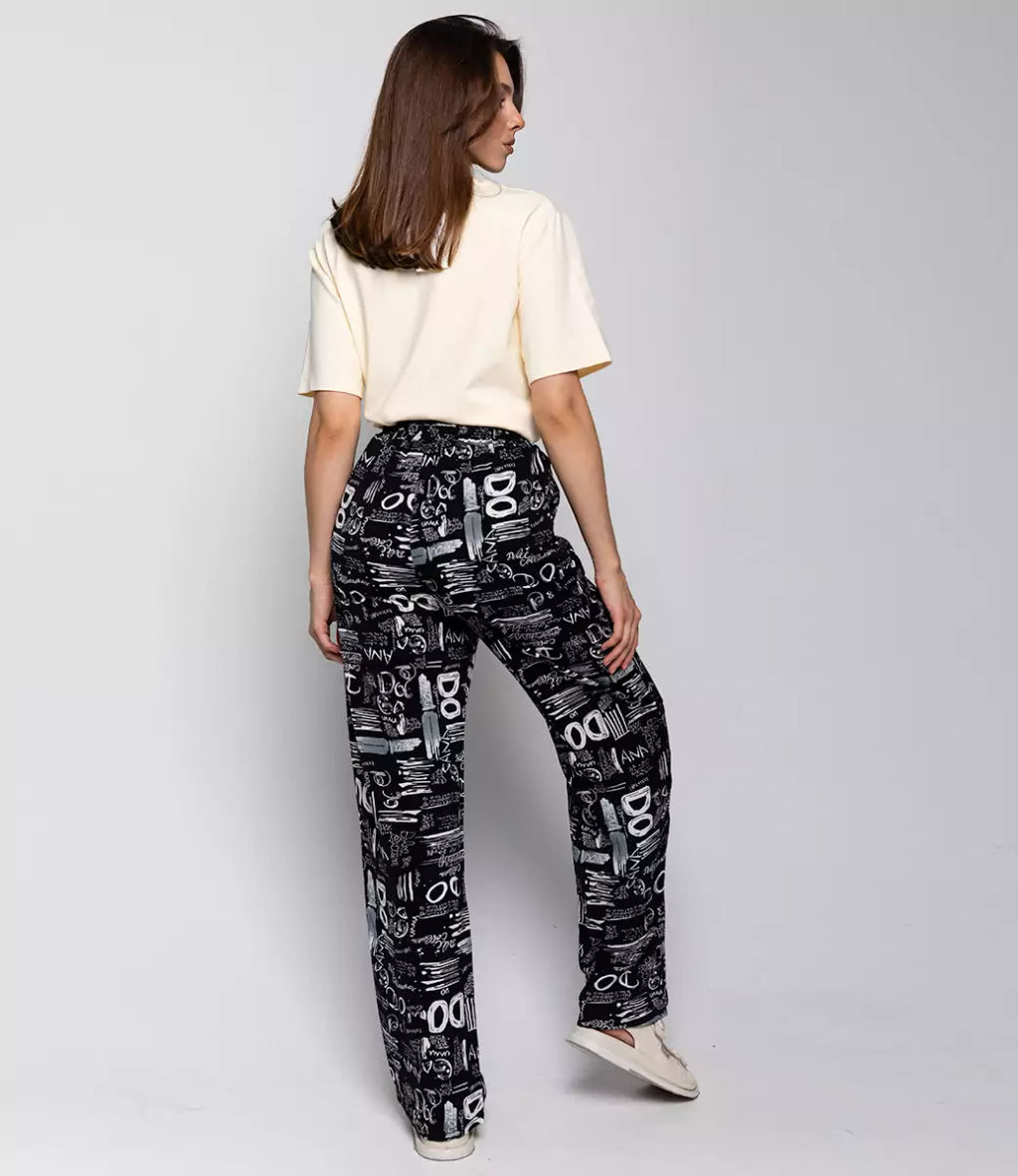 Брюки #КТ503 (4)-1, чёрный