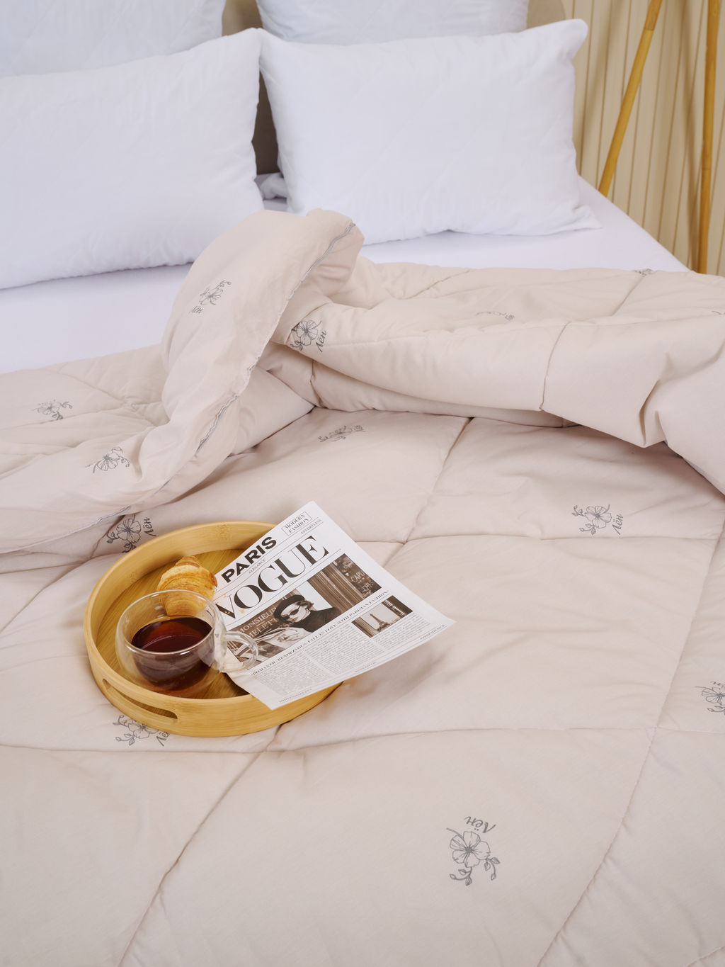 Одеяло всесезонное Хлопковое - Лен 140х205