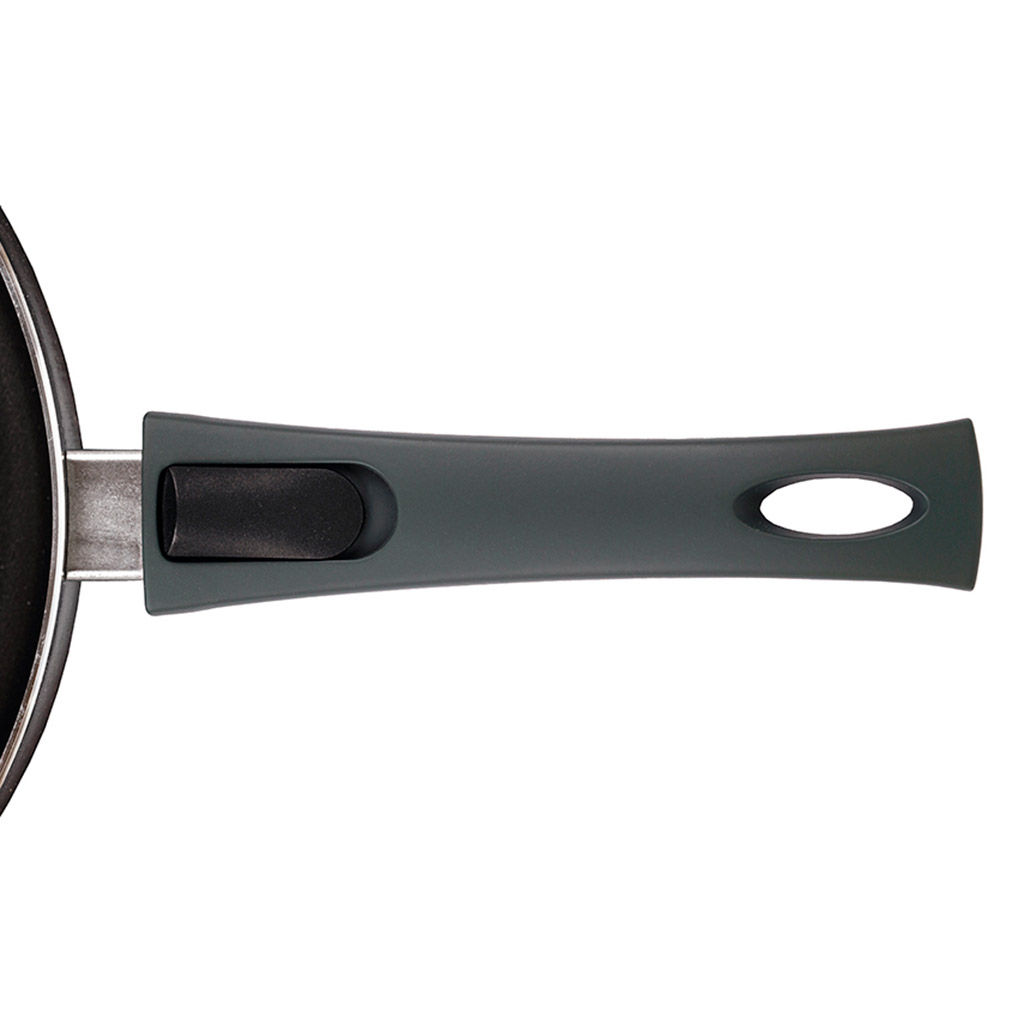 Dream Handle Сковорода с антипригарным покрытием д22см, h4,5см, s3мм, съемная бакелитовая ручка (Россия) - Домашняя мода фото 8