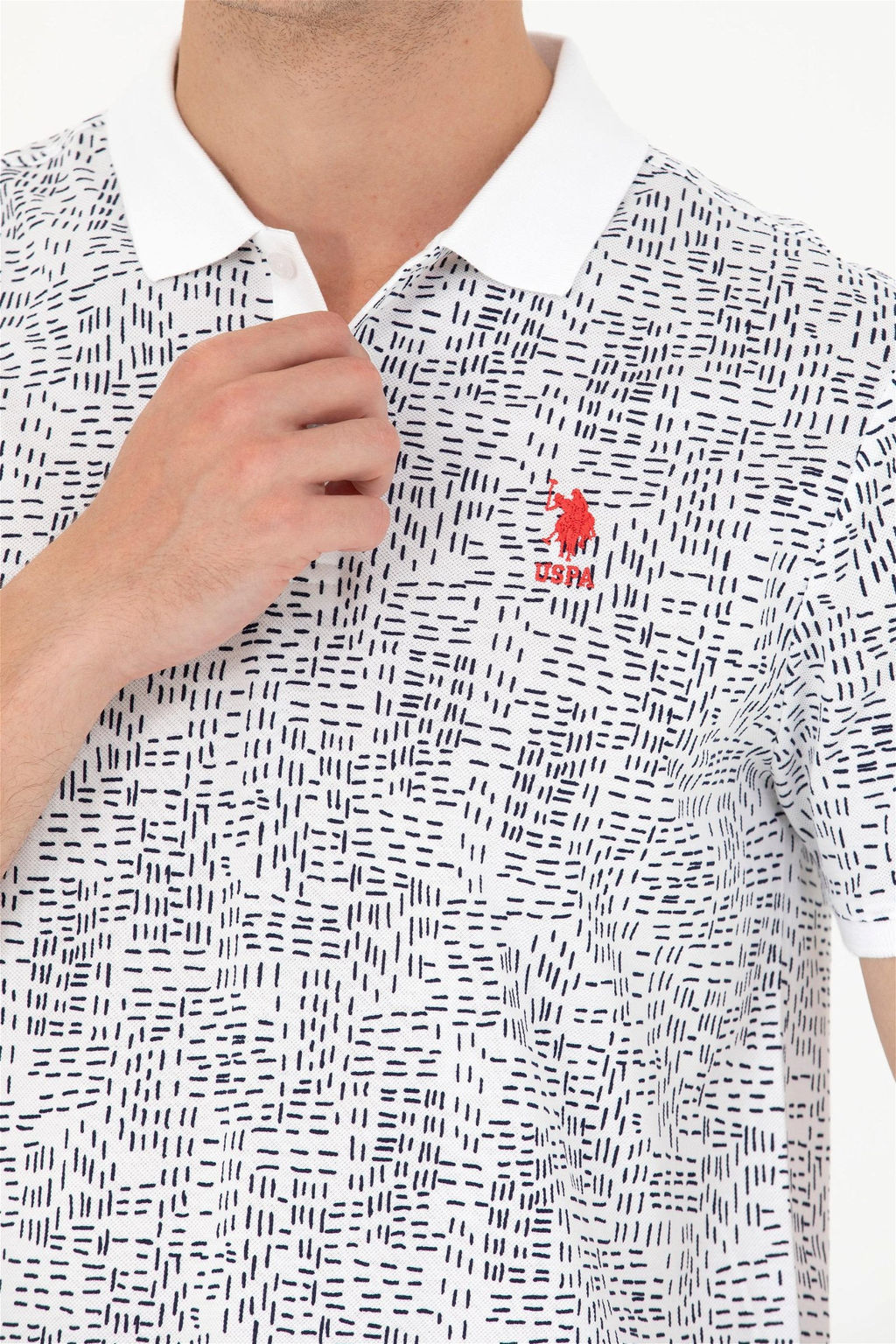 Мужская темно-синяя футболка - U.s. polo assn фото 14