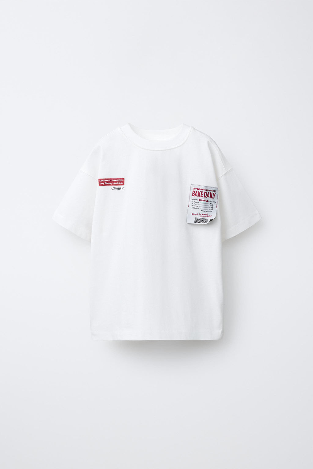 BREAD STICK PRINT T-SHIRT - Zara фото 5