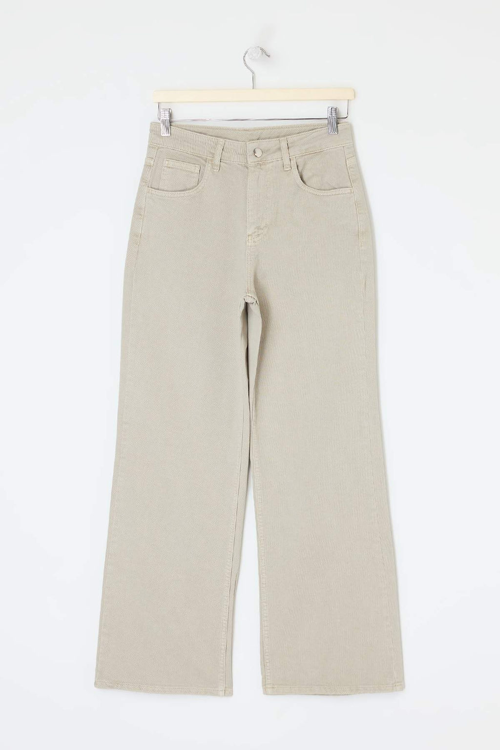 Mint Yuksek Bel %100 Pamuk Wide Leg Genis Paca Jeans TWOSS26JE00161 - Trendyolmilla фото 5