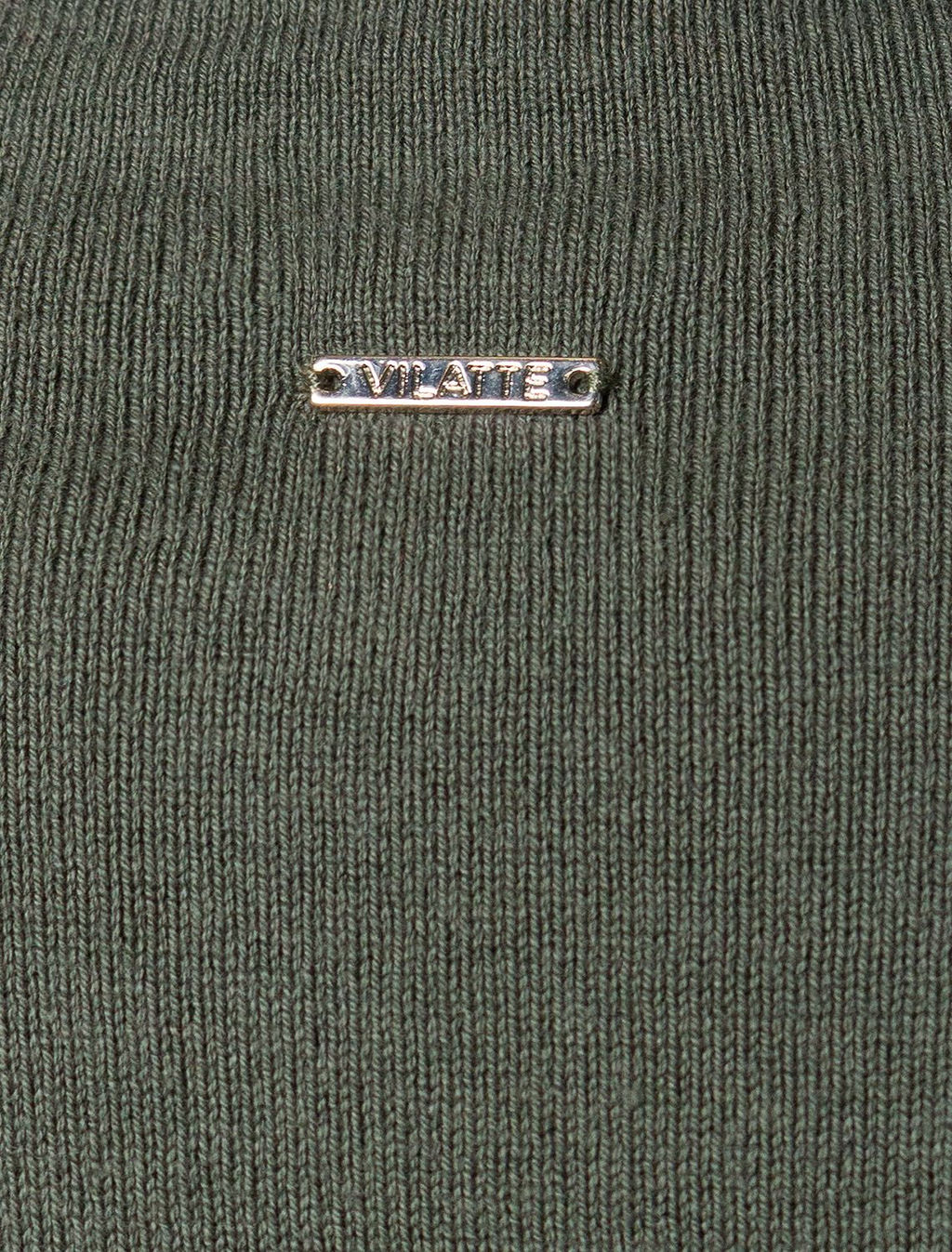 VILATTE / Свободный свитер тонкой вязки из хлопка фото 2