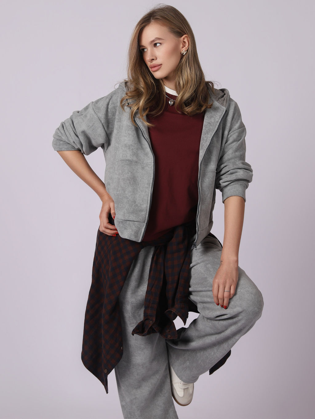 Женский Спортивный костюм женский КП200 Серый от Спортсоло