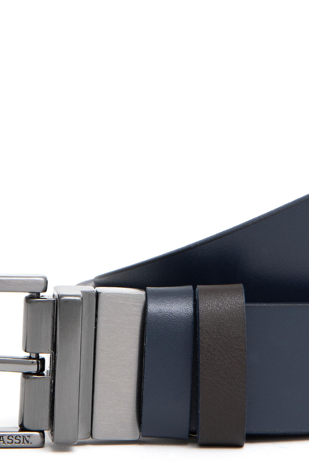 Мужской темно-синий ремень Неожиданная скидка в корзине