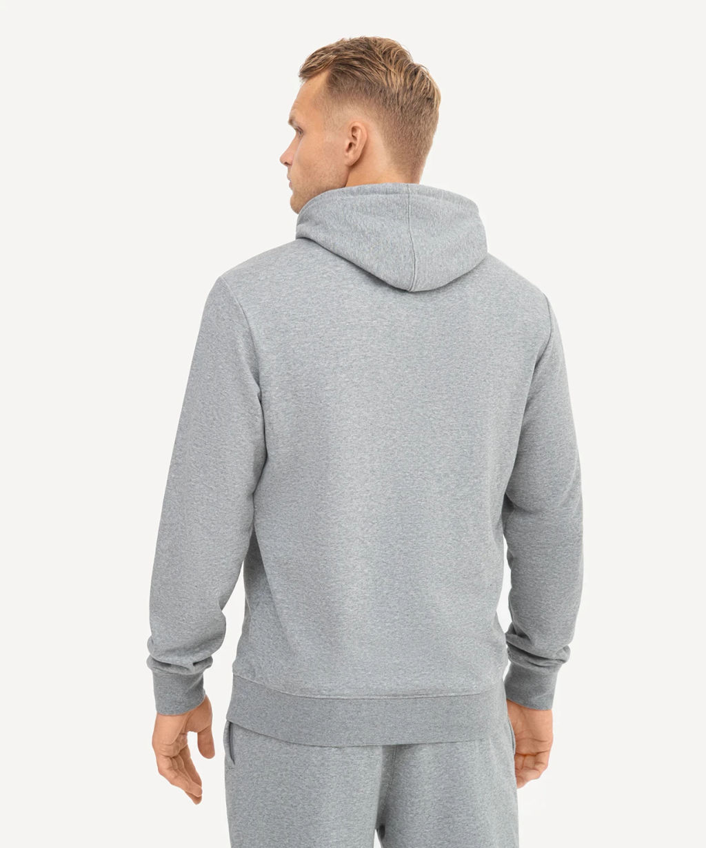Худи JOGEL ESSENTIAL Cotton Hoodie, серый меланж  фото 9