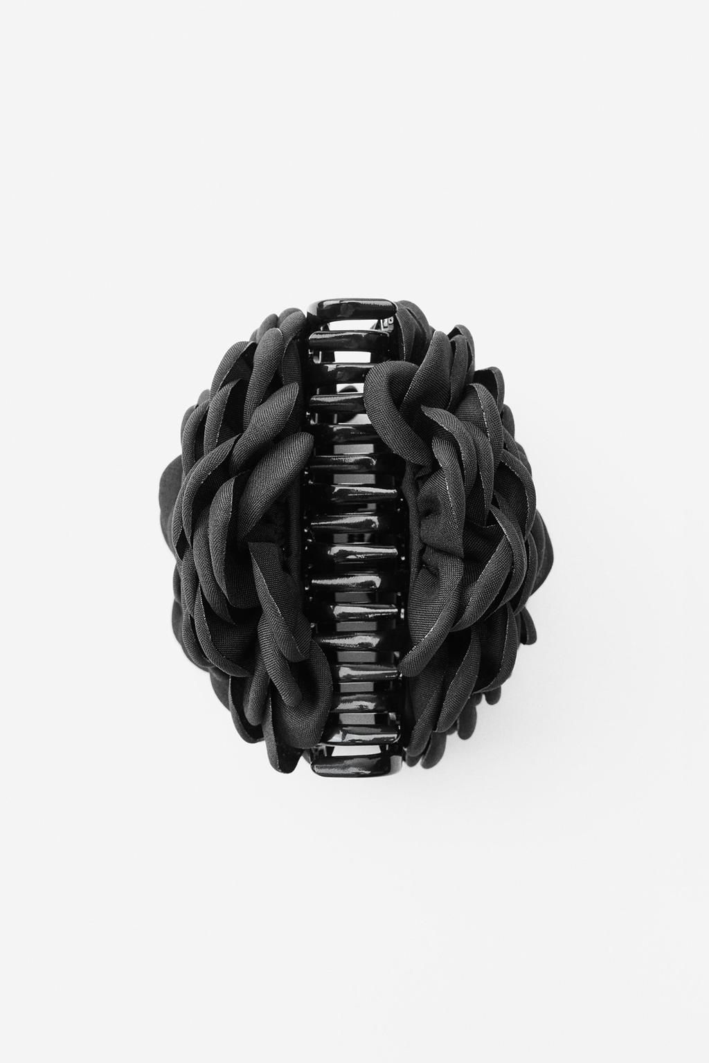 FABRIC HAIR CLIP WITH FLOWER - Zara фото 5