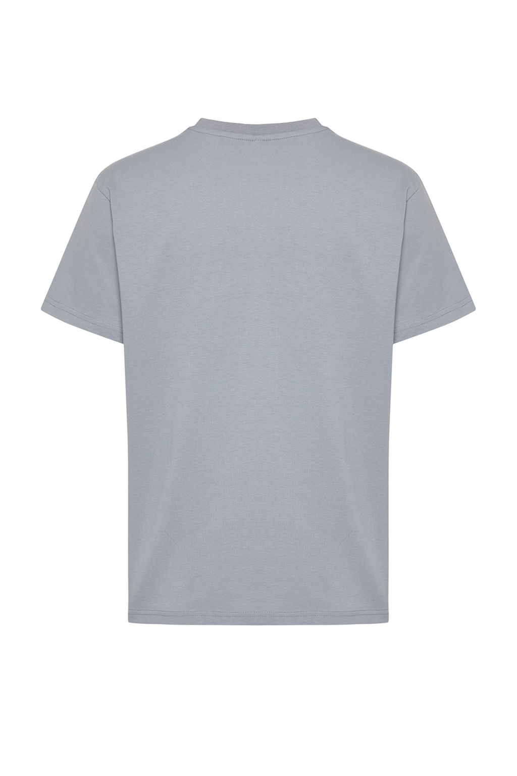 TRENDYOL MAN Gri Regular Fit Bask?l? Orme Sortlu Pijama Tak?m? TMNSS23PT00000 - Trendyolmilla фото 6