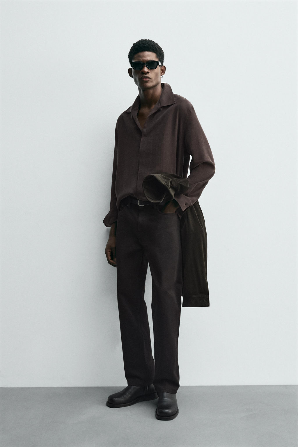 FLOWING POLO SHIRT - Zara фото 4