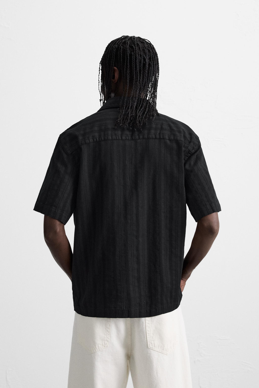 STRIPED JACQUARD SHIRT - Zara фото 11
