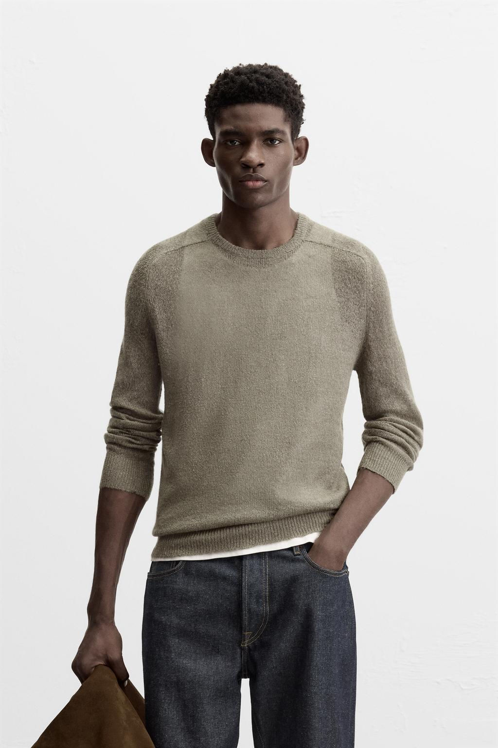 LIGHTWEIGHT TEXTURED SWEATER - Zara фото 2