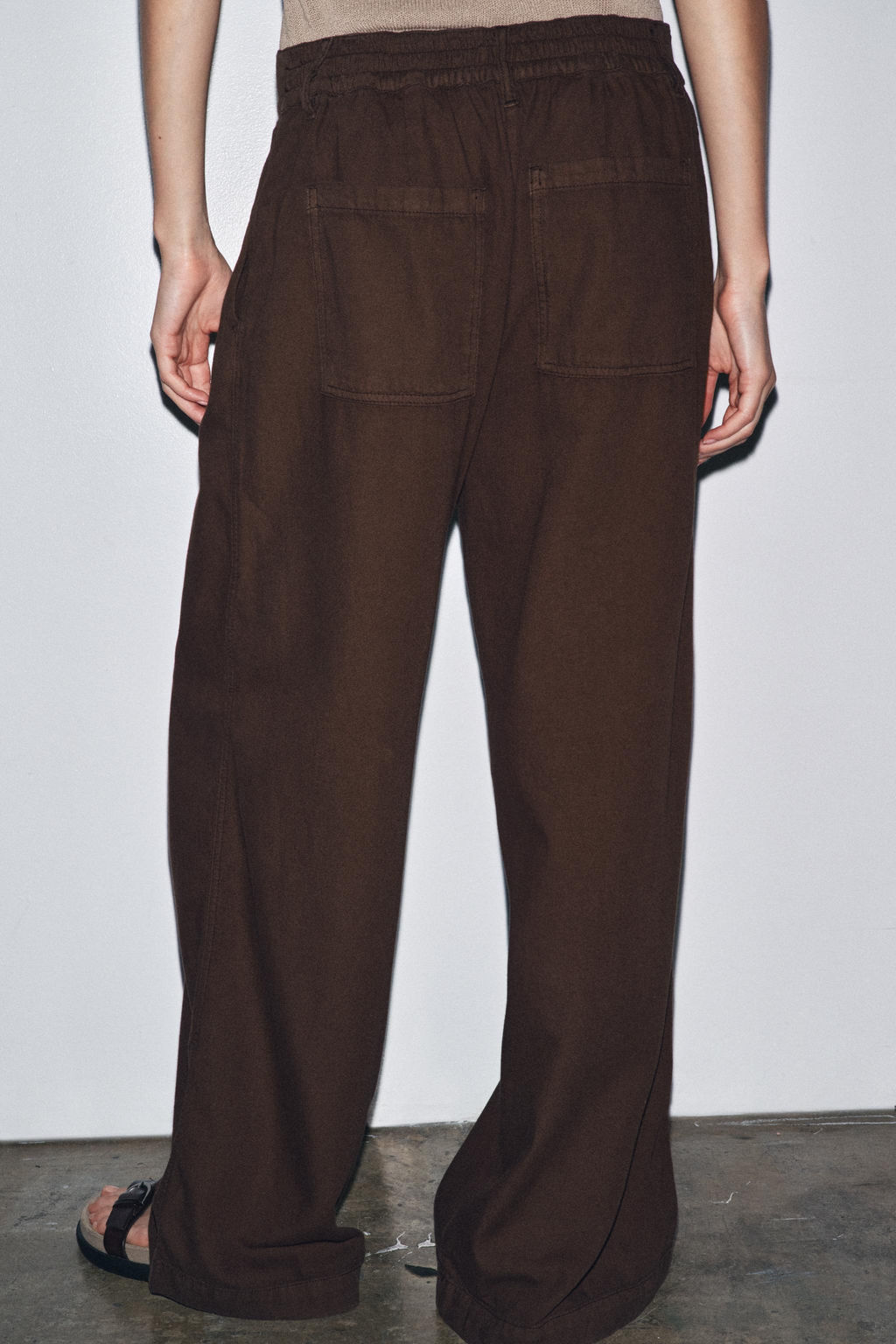ZW COLLECTION JOGGER TROUSERS - Zara фото 15