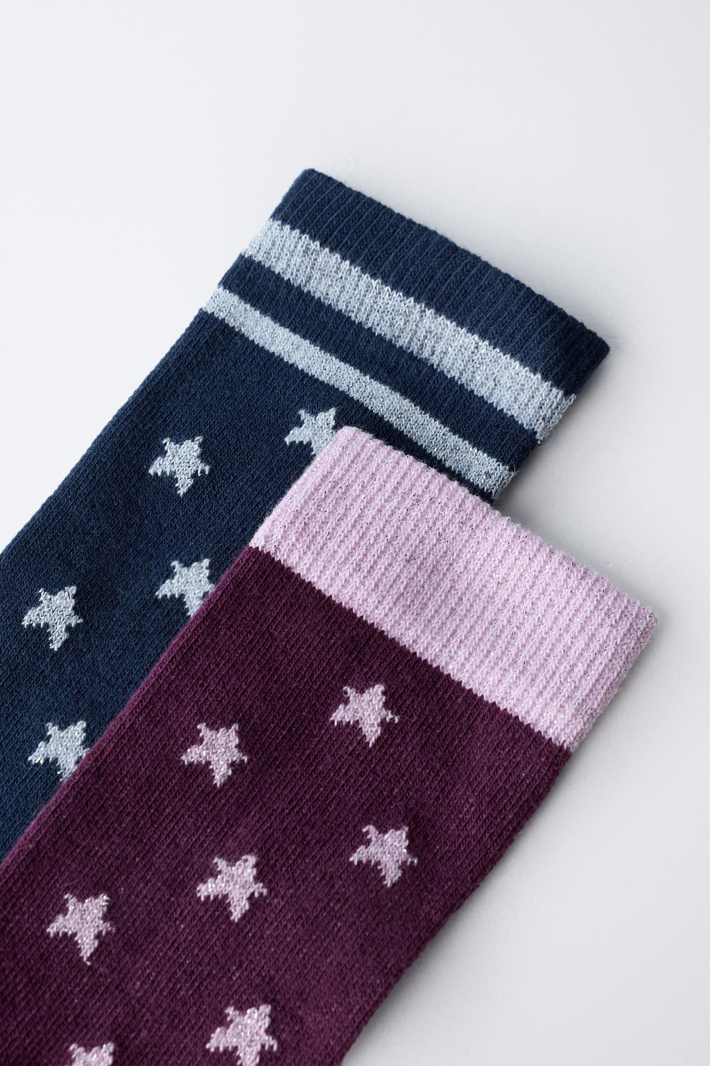 2-PACK OF STAR-PRINT TALL SOCKS - Zara фото 3