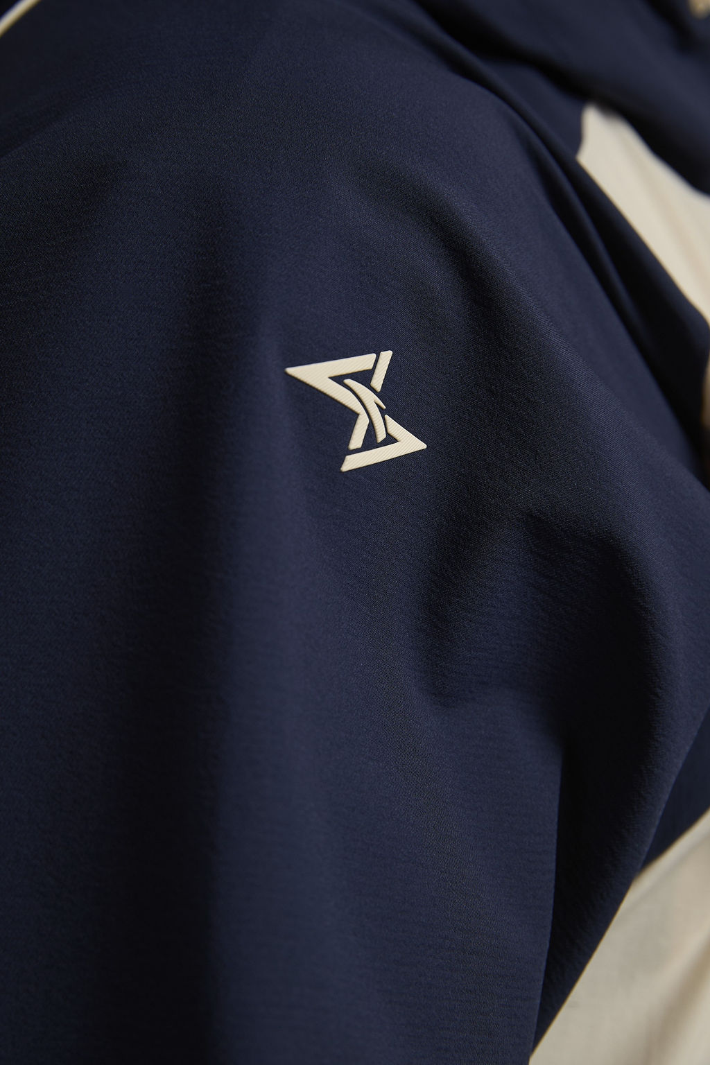 Ветровка с капюшоном Темно-синий/Бежевый - Anta фото 10