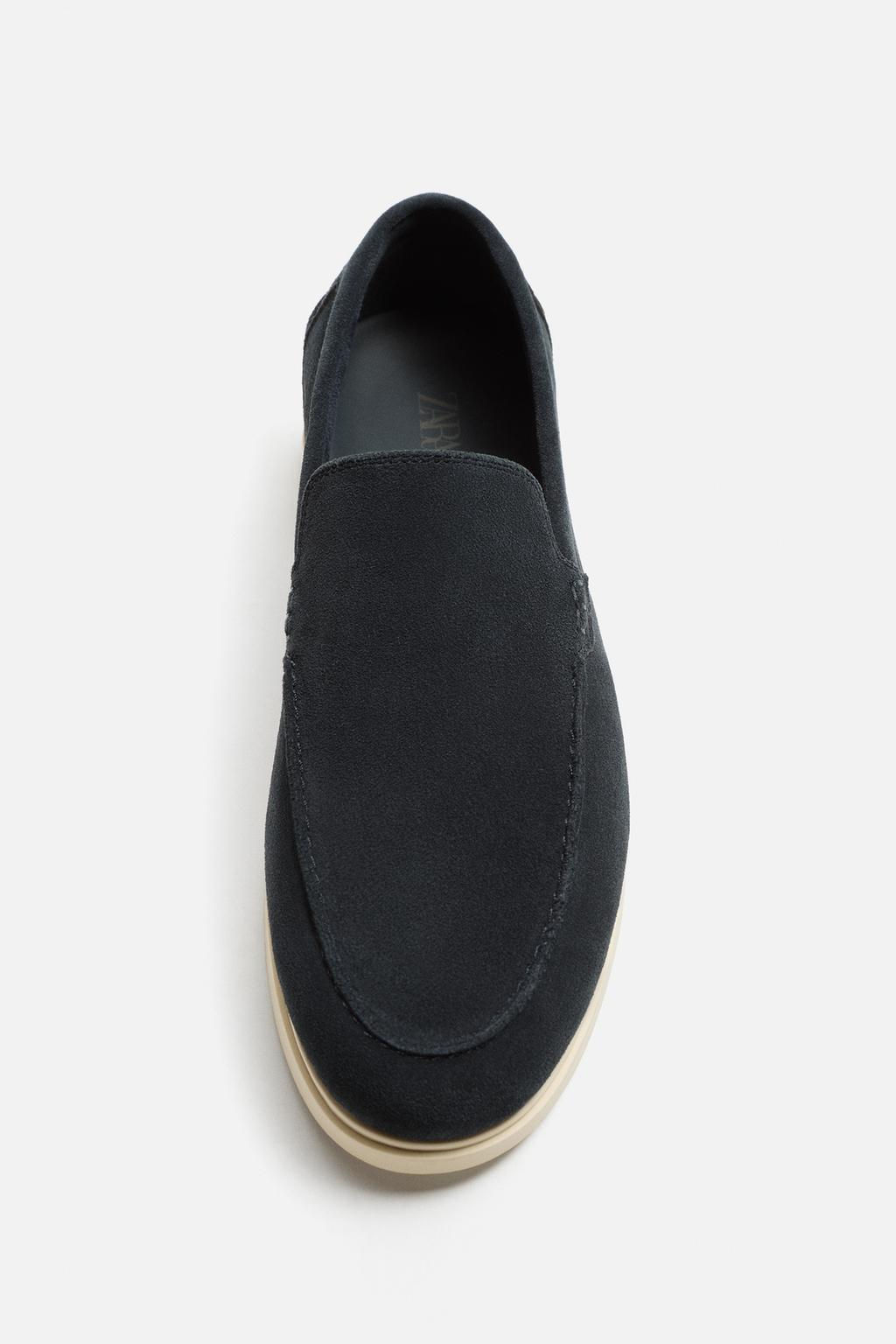 CASUAL LEATHER LOAFERS - Zara фото 16