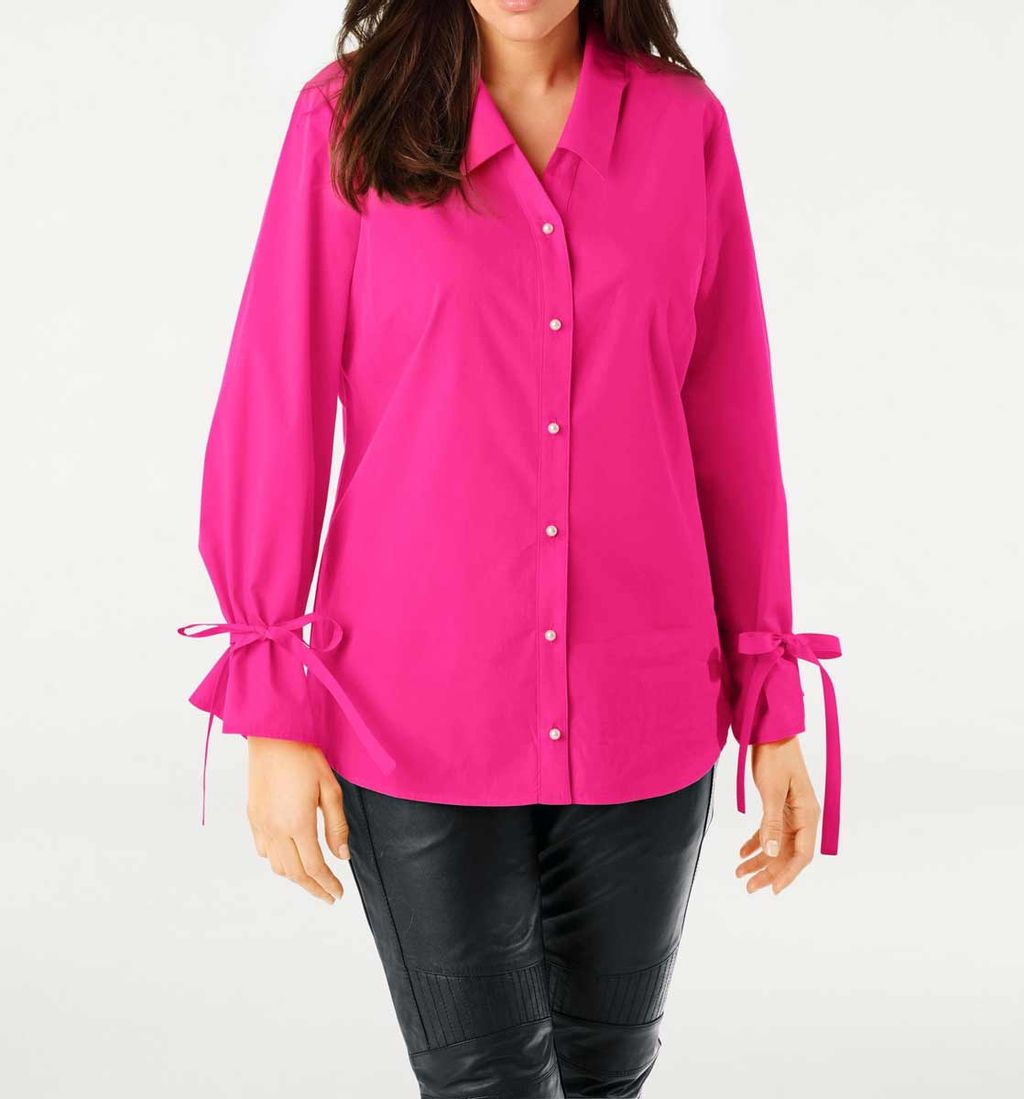 Блузка, розовая - Ashley brooke фото 7