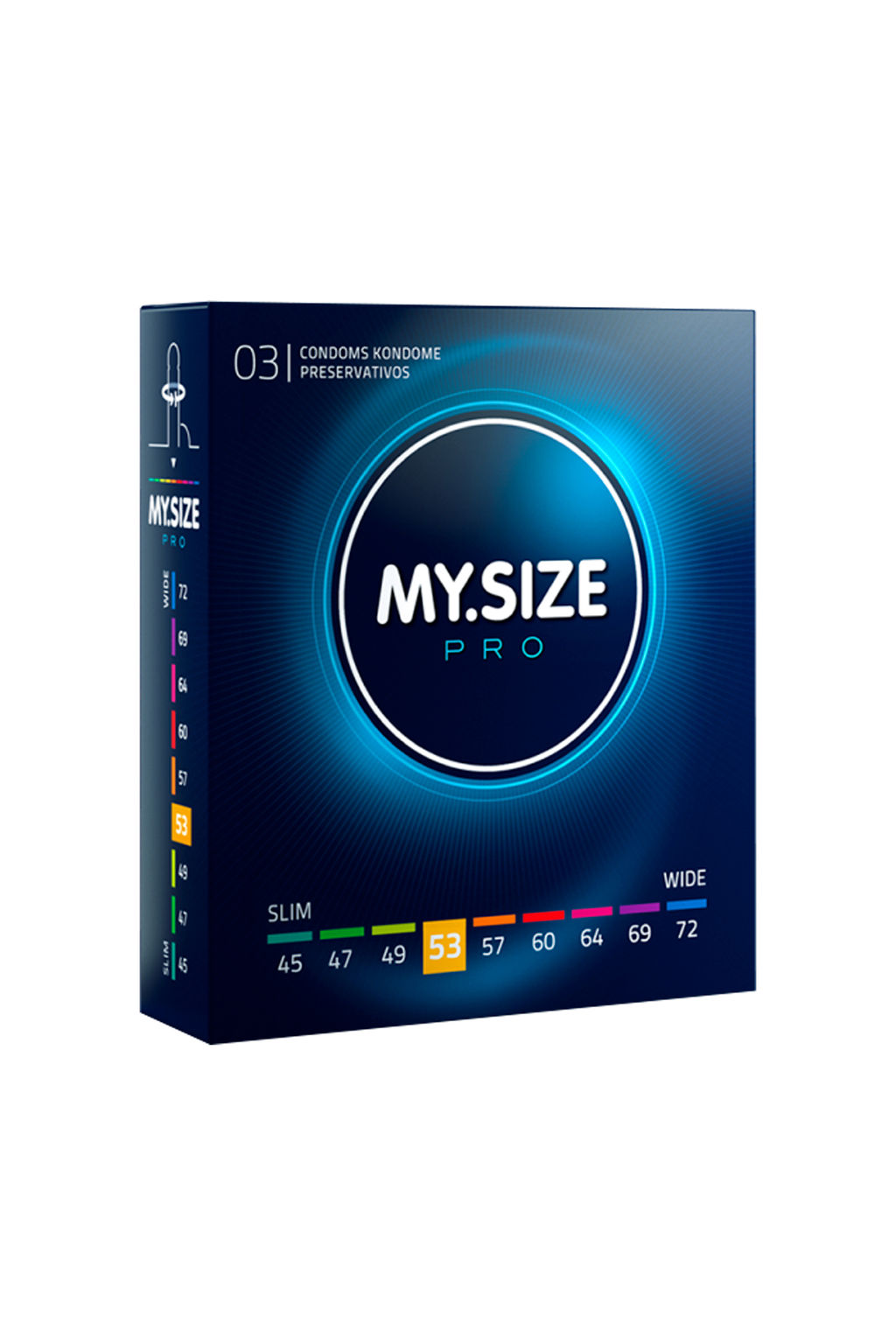 Презервативы My.Size, латекс, 17,8 см, 5,3 см, 3 шт.  фото 6