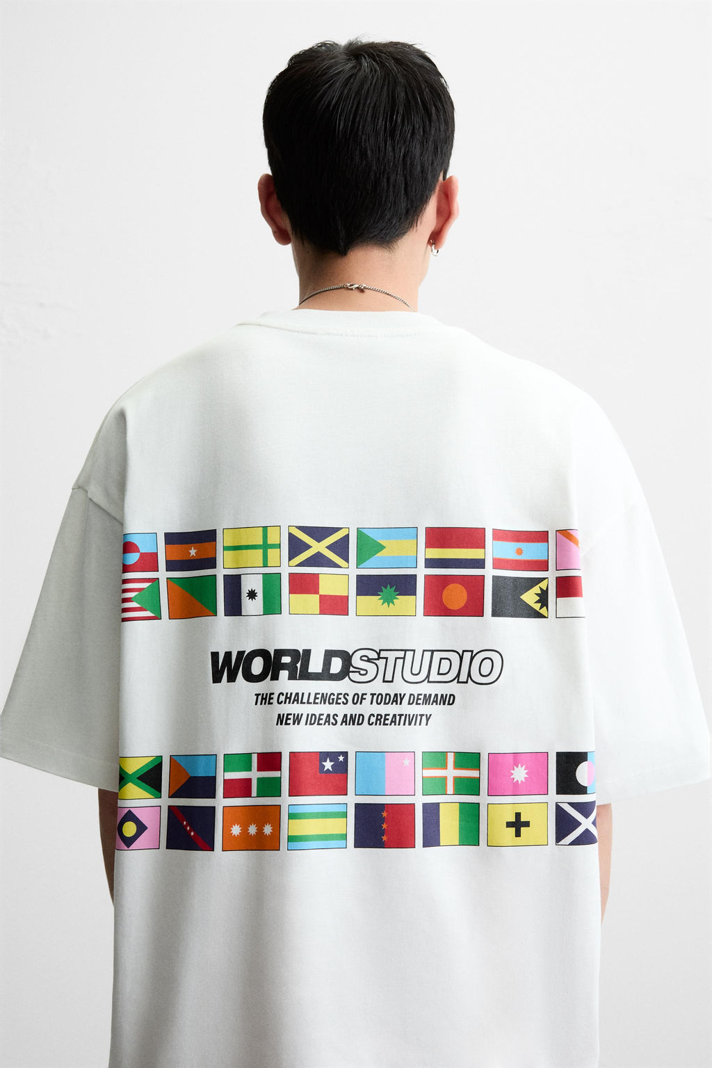 FLAG PRINT T-SHIRT - Zara фото 5