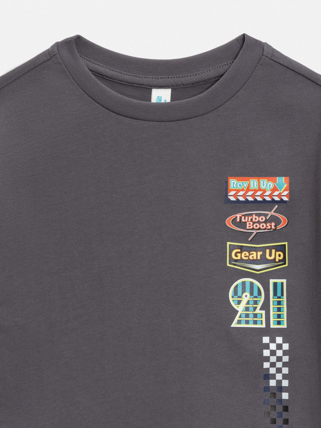 ACOOLA / Футболка детская для мальчиков Valar темно-серый