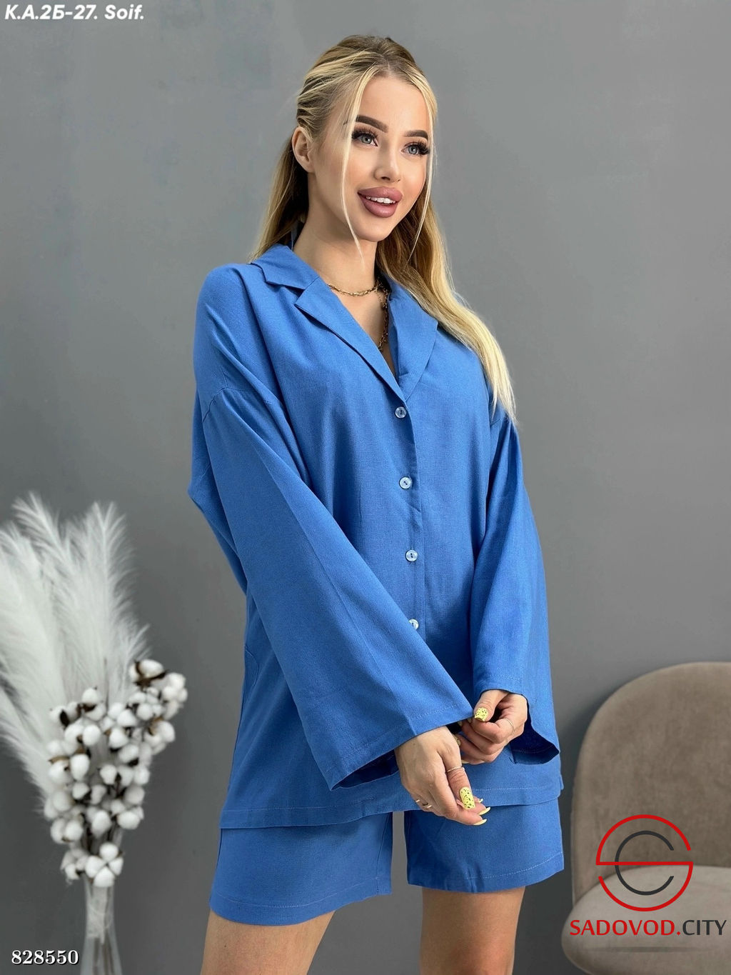 Костюм двойка (рубашка и шорты)