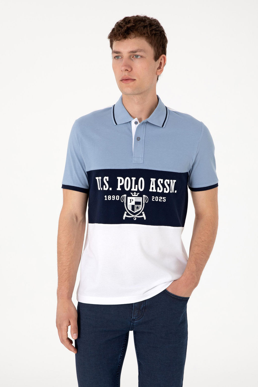 Erkek Beyaz Ti__rt Sepette S_rpriz _ndirim - U.s. polo assn фото 3