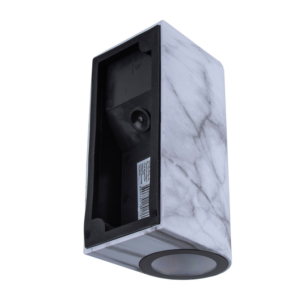 UUL-P52A 2х6W/GU10 IP65 MARBLE Светильник уличный, под две лампы GU10. Архитектурный накладной. Цвет корпуса мрамор. TM Uniel