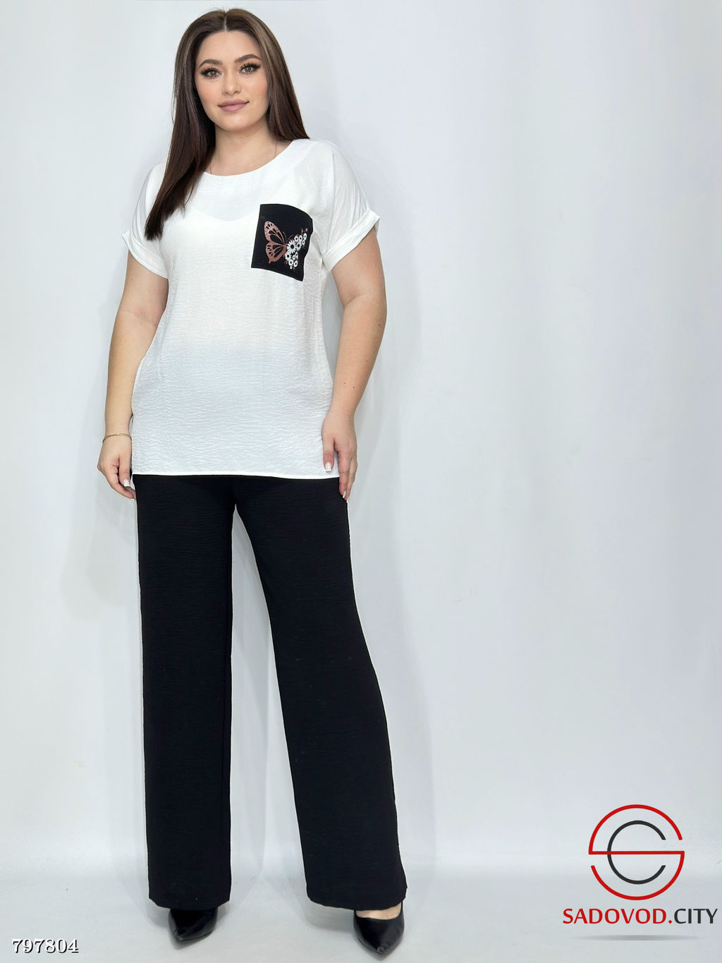 костюм женский с рисунком - Bruno фото 5