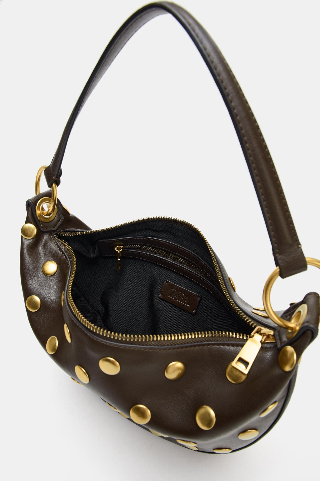MULTI-POSITION STUDDED BAG - Zara фото 7