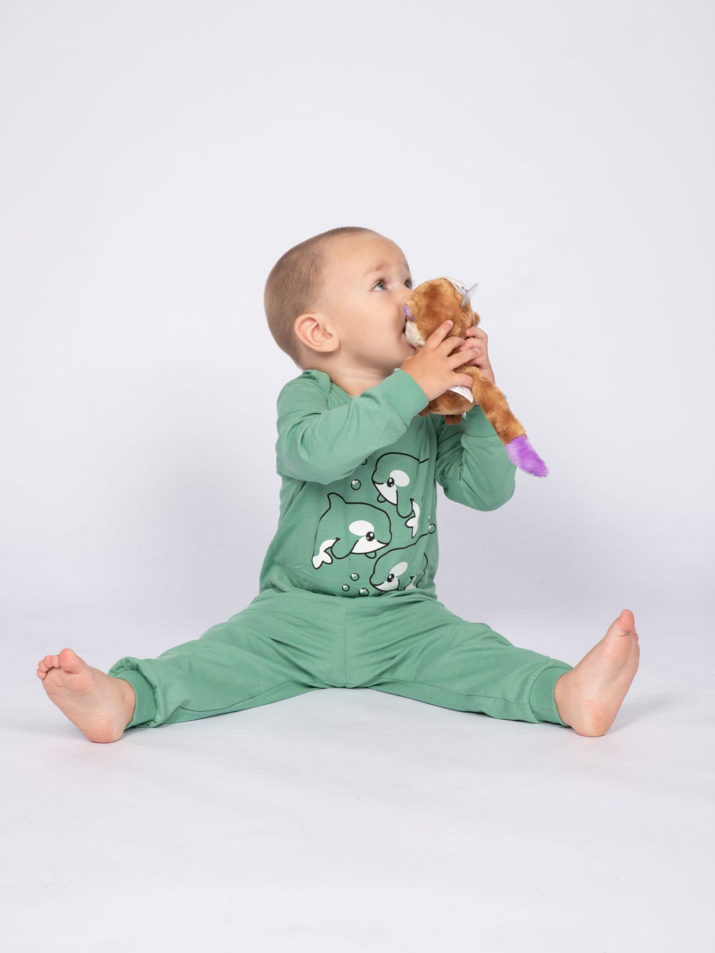 Пижама для мальчика (джемпер+брюки) 92240 Индиго* 620 Lets go - Let's go фото 11