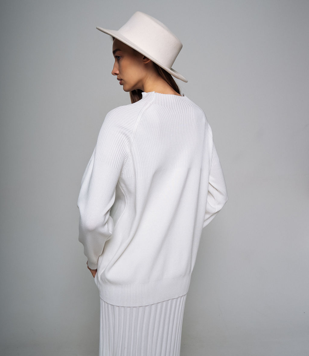 Костюм #КТ8306, белый - Dommod фото 4