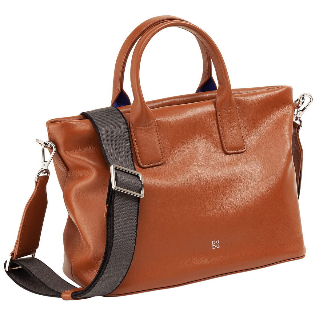 Итальянская женская сумка DuDu Bags серии Jaqueline | коричный - Dudubags фото 2