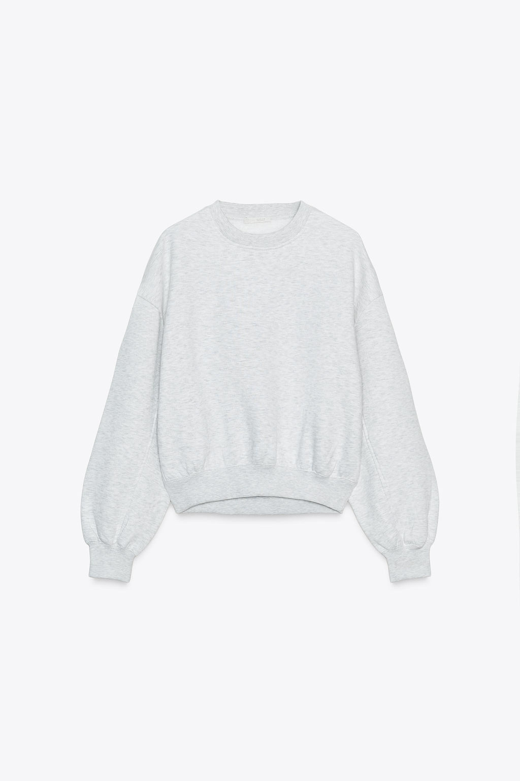 BASIC PLUSH SWEATSHIRT - Zara фото 6