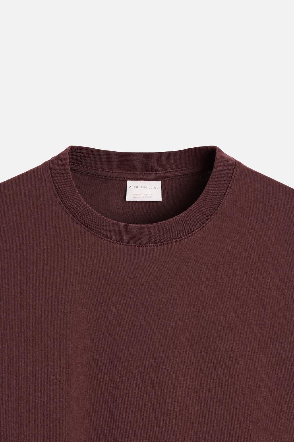 MEDIUM WEIGHT T-SHIRT - Zara фото 41