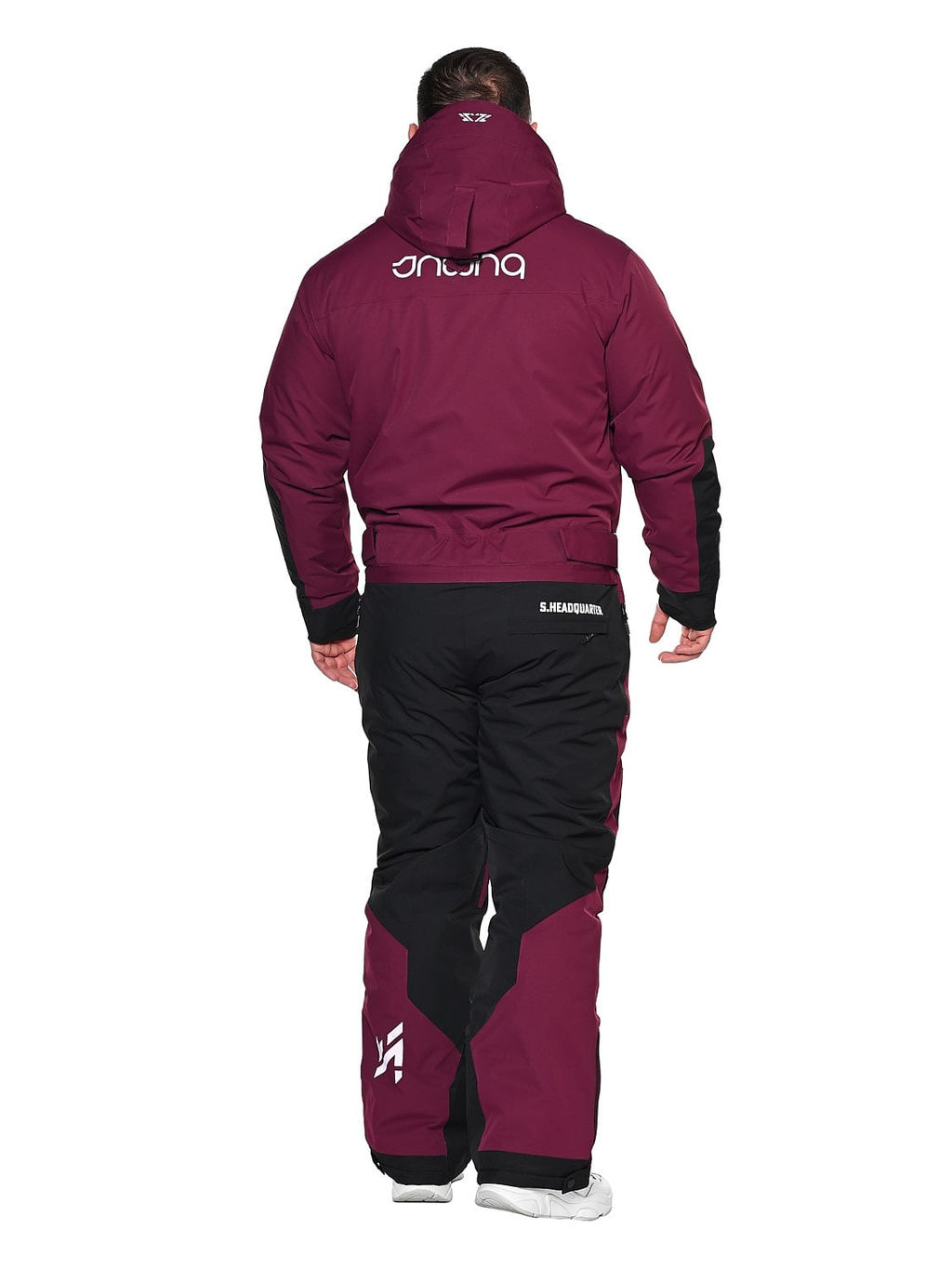 Комбинезон A-89010 Бордовый