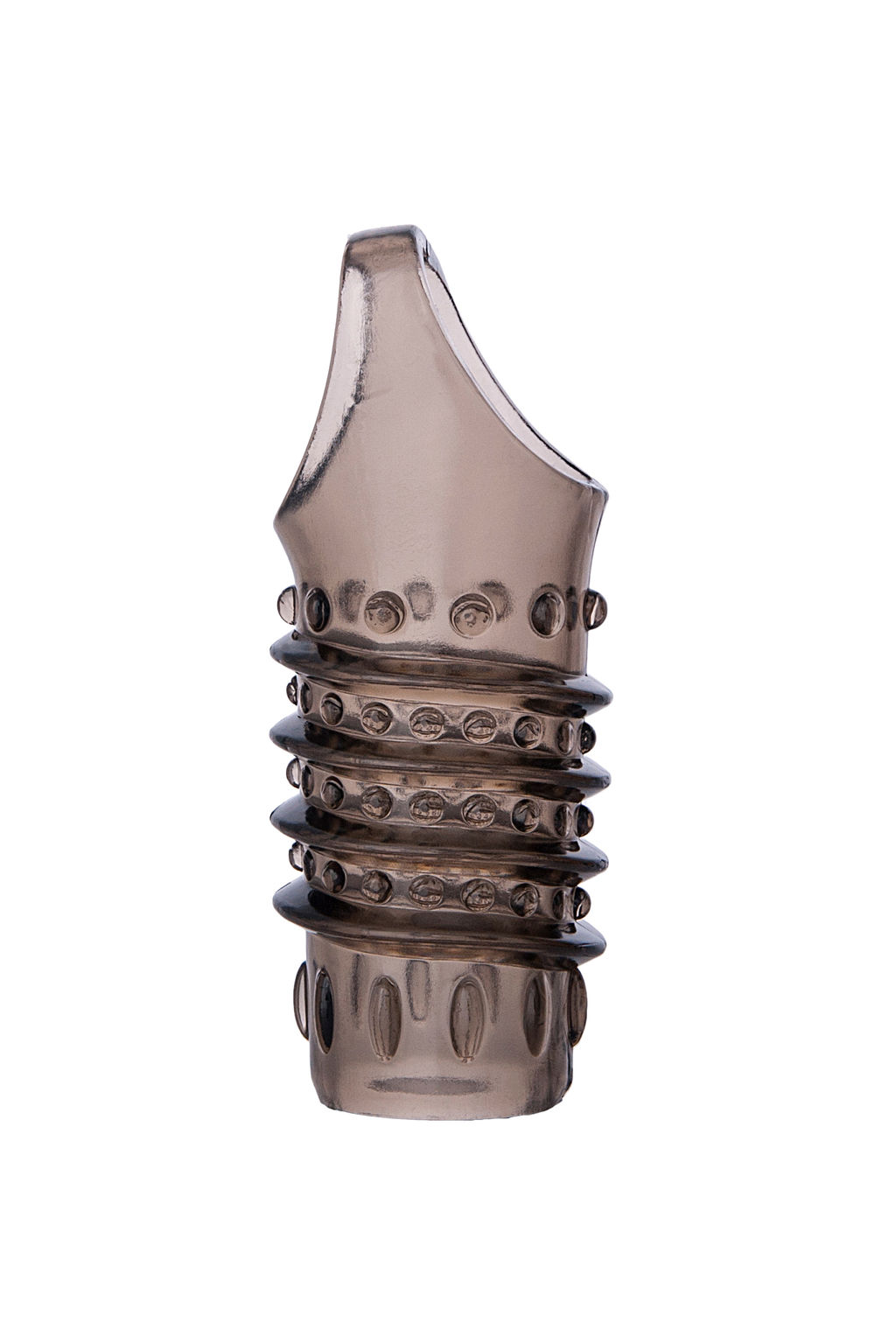 Насадка ToyFa XLover, для увеличения размера, TPE, черная прозрачная, 10,5 см  фото 2