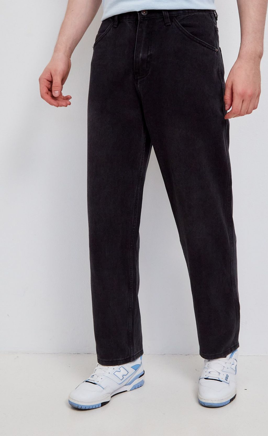 Джинсы муж. AF-01 l.black - Fine joyce фото 2