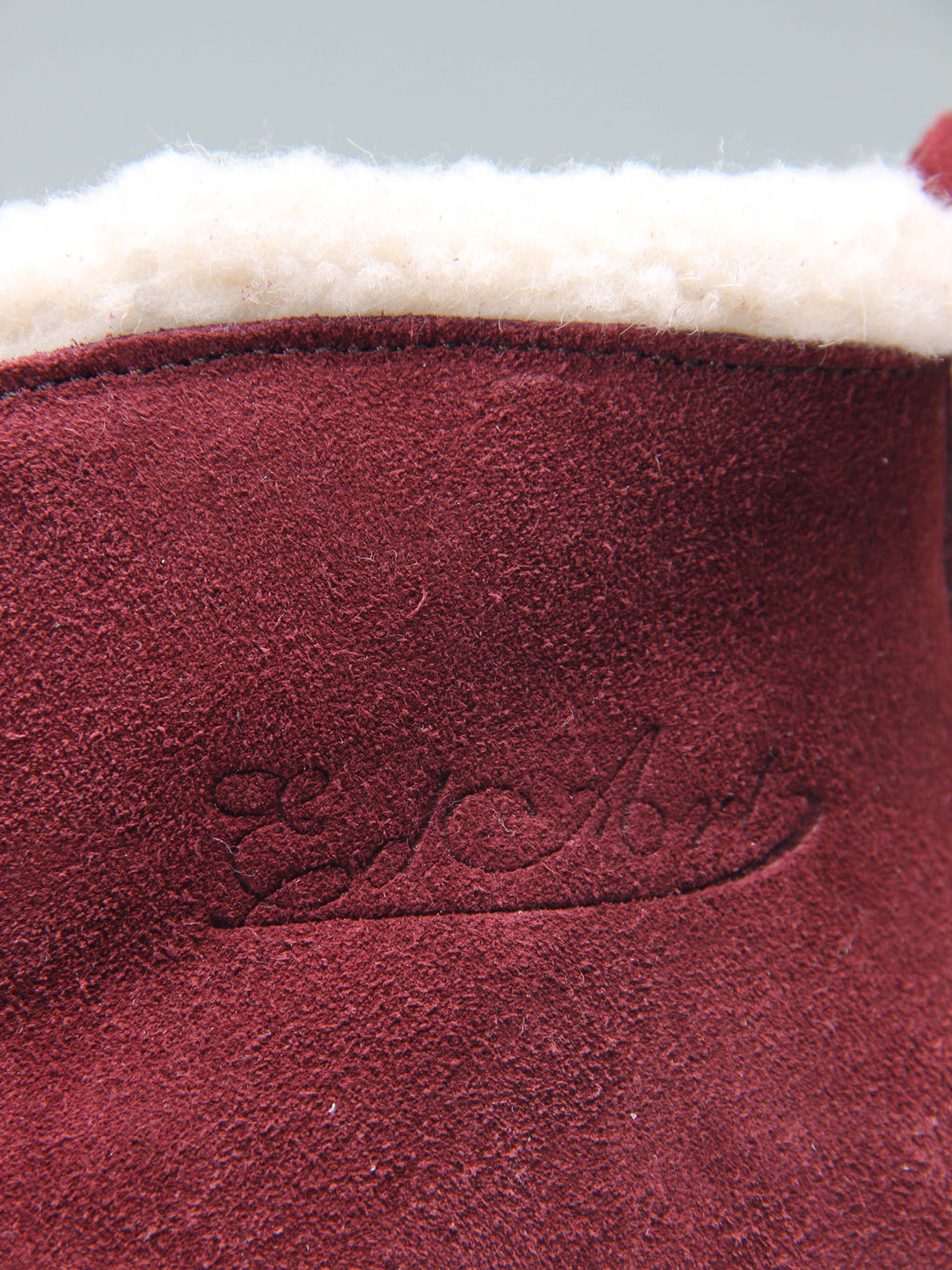 Ботинки 308.агатаw. бордo замша з/Шерсть