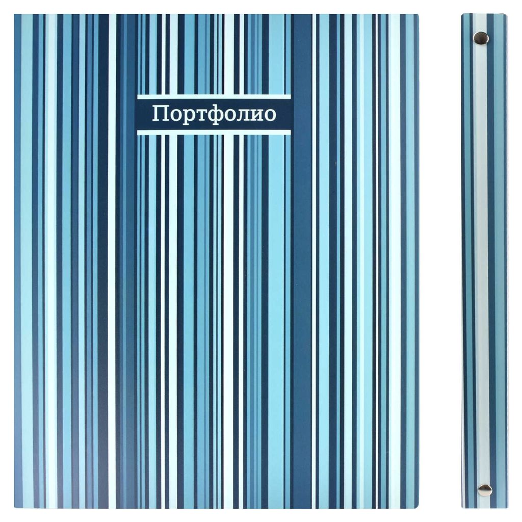 Портфолио универсальное арт.39282 ФАКТУРА ПОЛОСЫ - Феникс+ фото 3