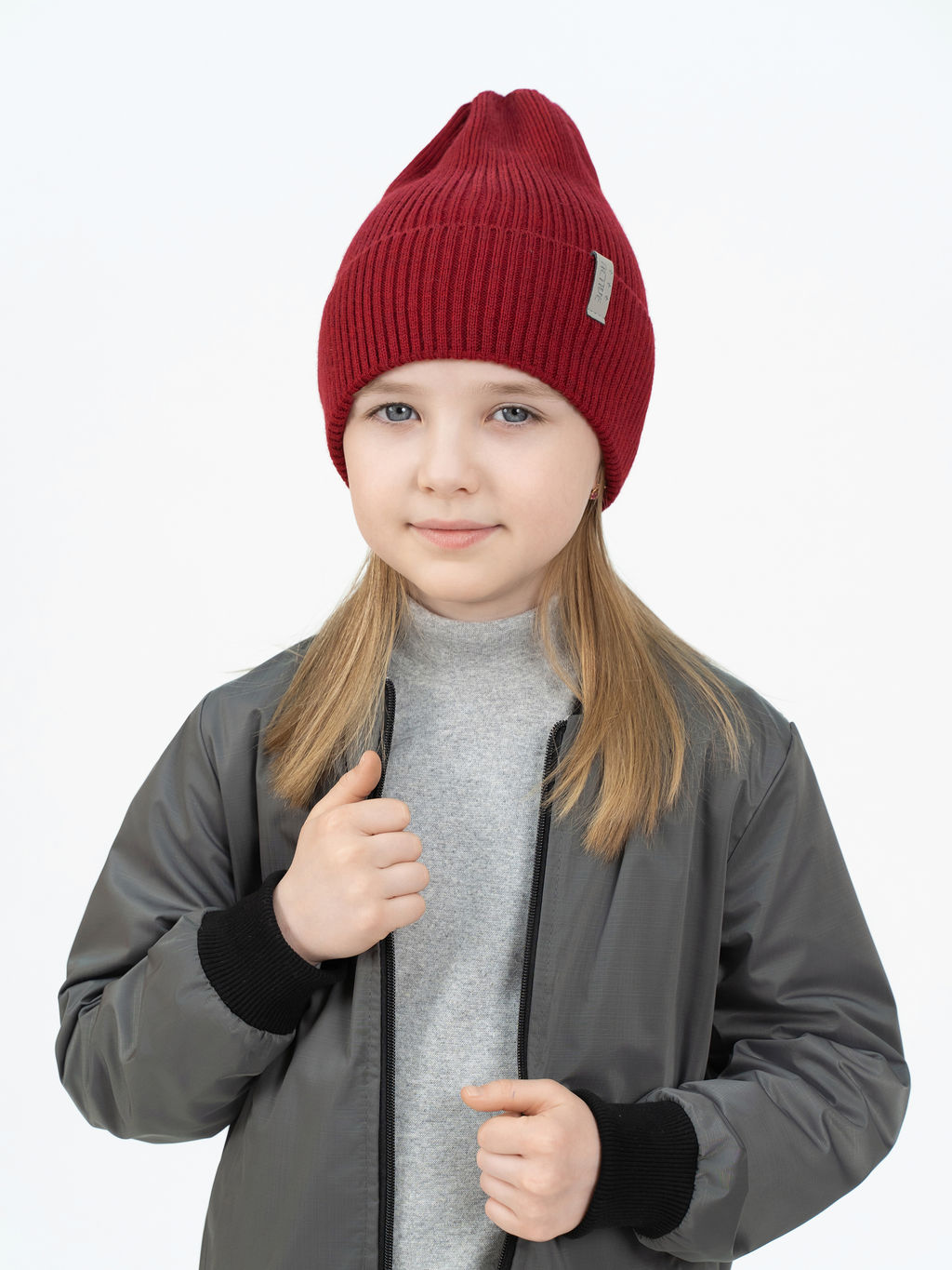 Шапка вязаная черная - Arctic kids фото 22