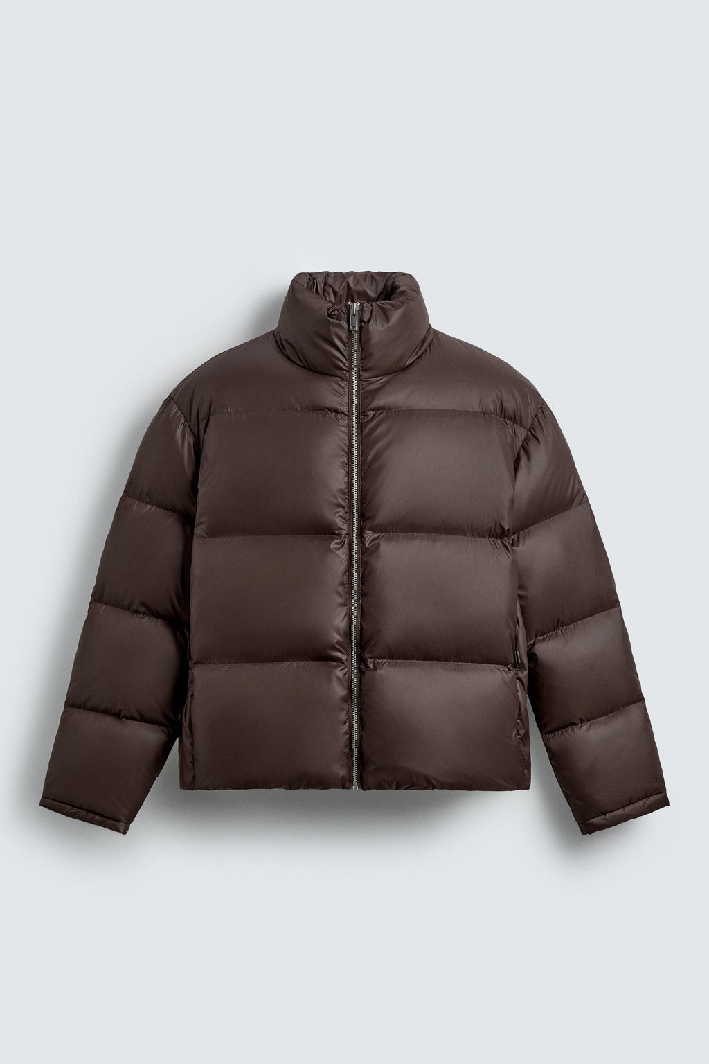 80% DOWN - 20% FEATHER PUFFER JACKET - Zara фото 7