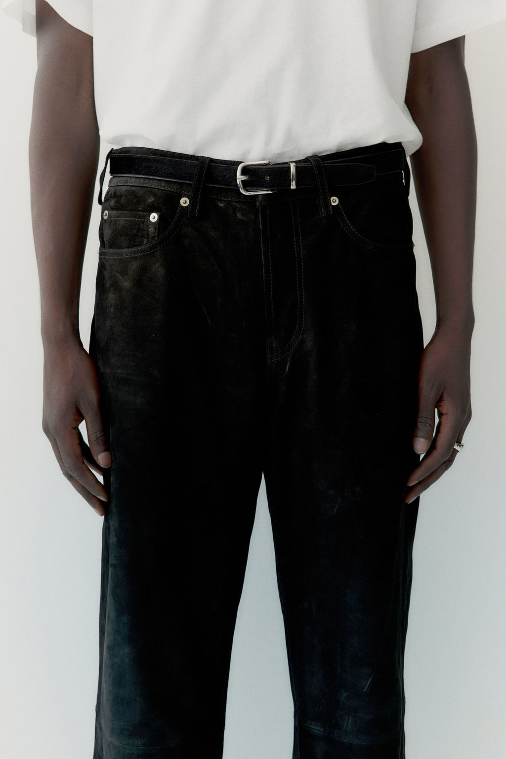 Pantalon de nobuck - H&m фото 2